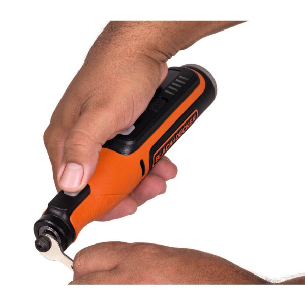 Аккумуляторный многофункциональный инструмент (гравер) BLACK+DECKER (BCRT8I)