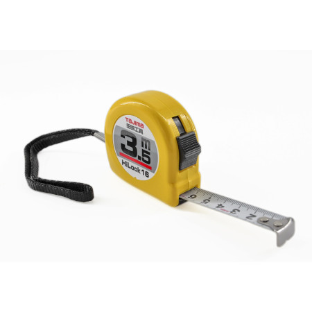 Рулетка строительная TAJIMA HI LOCK L16-35 3,5 м (1001-0033)