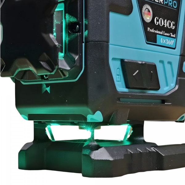 Лазерный уровень Laser Pro 4D (зелёный луч, OSRAM) (GO4CG)