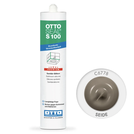 Силиконовый герметик  OttoSeal S100 С6778 seide (Starlike evo 225) (S100C6778)