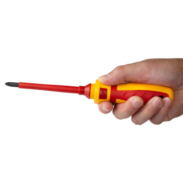 Набор диэлектрических отвёрток FIXTOOL 11 шт + индикаторная отвёртка 250В, CrV, пластиковый кейс (FIXER)