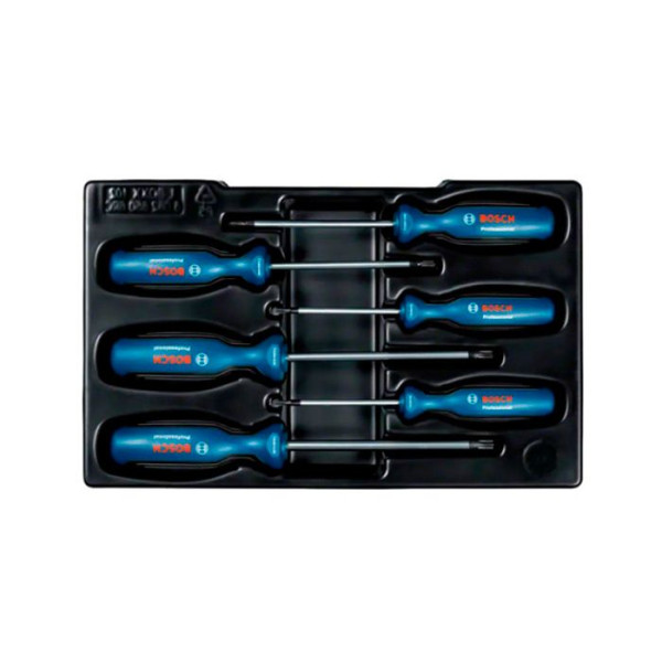 Набор отверток Torx Bosch Professional, 6 шт (1600A01V09)