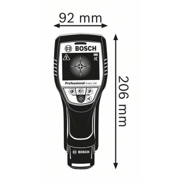 Універсальний детектор Bosch Professional D-tect 120 в L-Boxx 136 (0601081301)