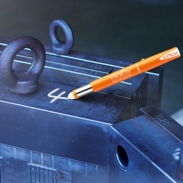 Водо-жаростойкий маркер PICA GEL Signalmarker, желтый (8084)