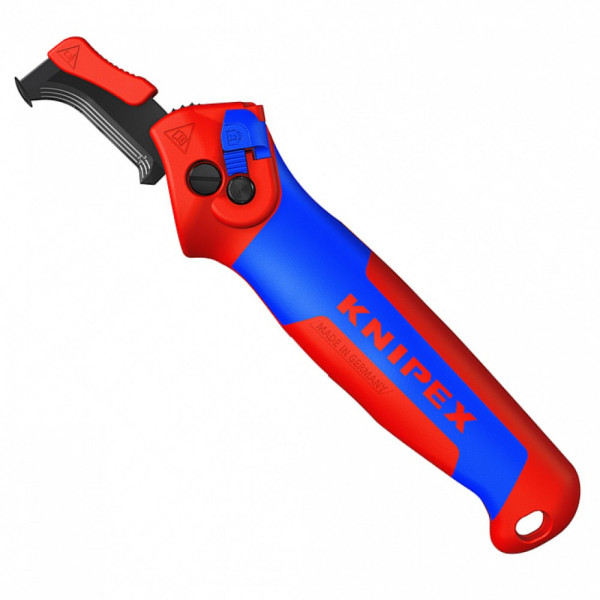 Двофункціональний ніж з п'ятою для кабелю KNIPEX (16 50 145 SB)