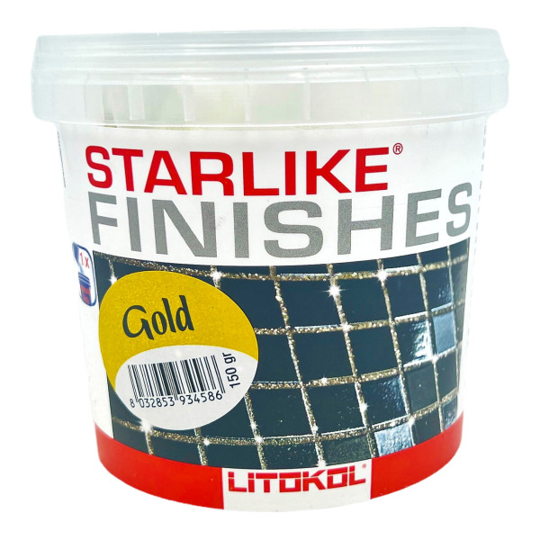 Добавка GOLD до епоксидної фуги Litokol Starlike EVO ефект блискучої золотої крихти на 2,5 кг (STRGLD0075)