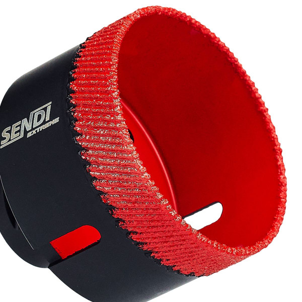 Алмазная коронка SENDI EXTREME 68 мм для керамики, керамогранита и камня М14 (01961204343)