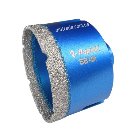 Алмазная коронка RapidE Evolution 68 мм М14 (НФ-00001376)