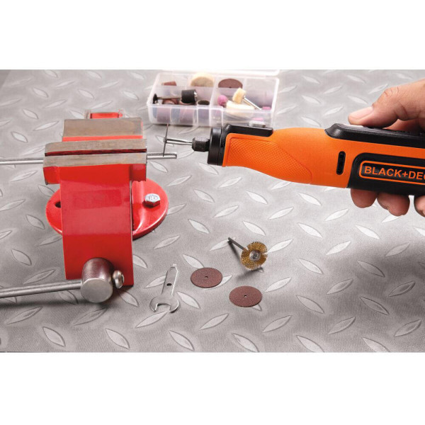 Аккумуляторный многофункциональный инструмент (гравер) BLACK+DECKER (BCRT8I)