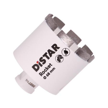 Алмазная коронка DISTAR ROCKET M14, 68X45 мм (гранит|керамогранит)  (11120049027)
