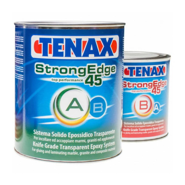 Эпоксидный клей Tenax StrongEdge 45 (A+B) прозрачный, 1+0,5л (TENAX45)