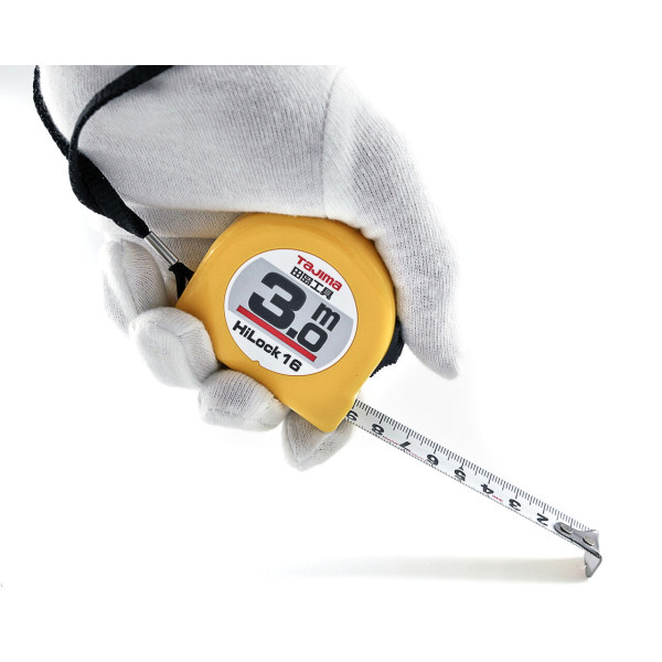 Рулетка строительная TAJIMA HI LOCK L16-30 3 м (1001-0286)