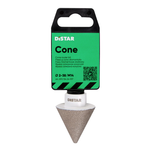 Фреза алмазная конусная Distar CONE 2-38/M14, 35 мм (87015424037)