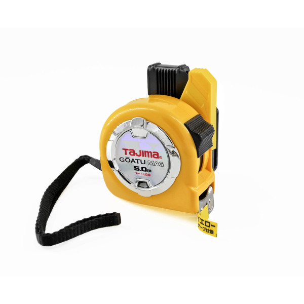 Рулетка строительная TAJIMA GOATU HI LOCK GASFLM2550 5 м магнитная с держателем на ремень (1001-1894)