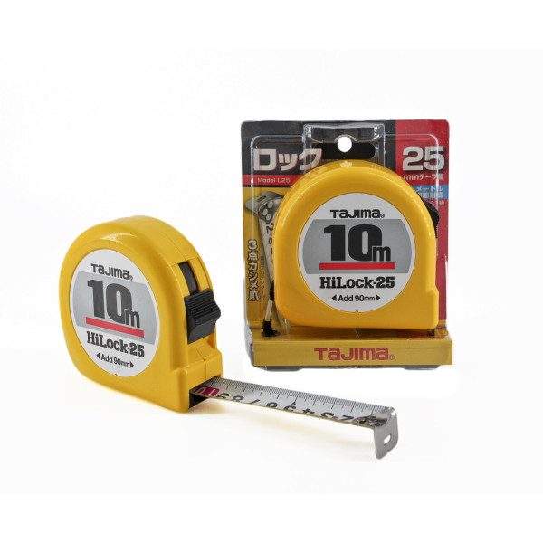 Рулетка будівельна TAJIMA HI LOCK L25-100 10 м (1001-0695)