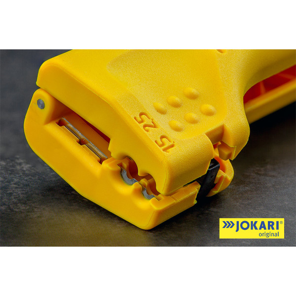 Инструмент для снятия изоляции JOKARI Allrounder для круглых и плоских кабелей 4–15 мм (30900)