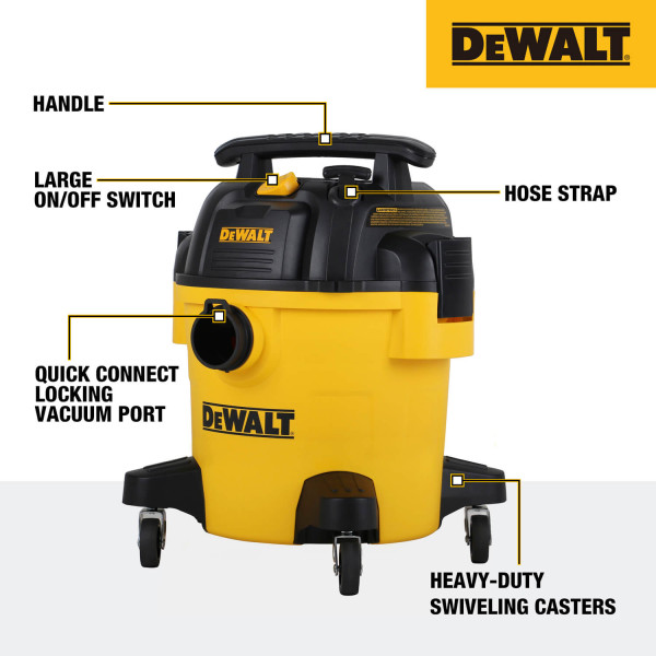 Промисловий пилосос DeWALT (DXV20P)