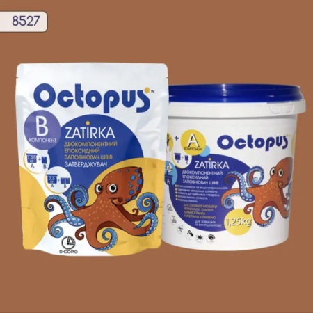Двокомпонентна епоксидна фуга Octopus Zatirka колір 8527, 1,25 кг (8527-1)