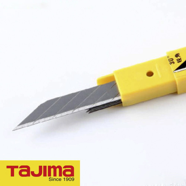 Лезвия сегментные TAJIMA LB39H 9 мм угол наклона 30° серые (10 шт./уп.) (1102-0408)