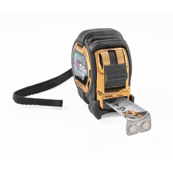 Рулетка будівельна TAJIMA G3 LOCK G3GLM25-55BL 5,5 м магнітна (1001-1882)