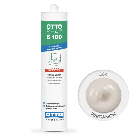Силіконовий герметик OttoSeal S100 С84 (pergamon) (S100C84)