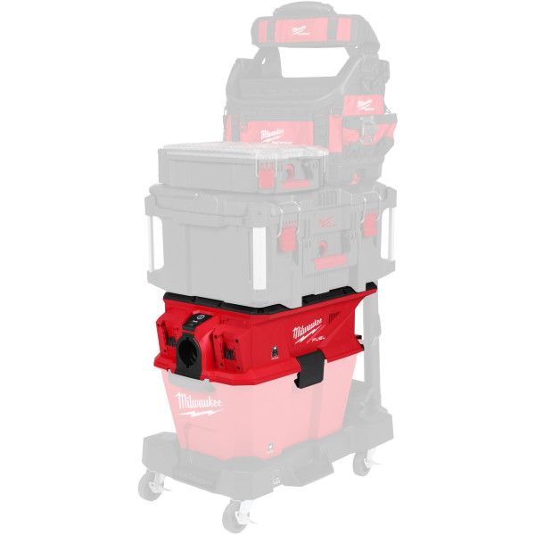 Пылесос аккумуляторный MILWAUKEE NEXUS PACKOUT M18 F2VC23LG2-0, 26 л, L-класс (4933500140)