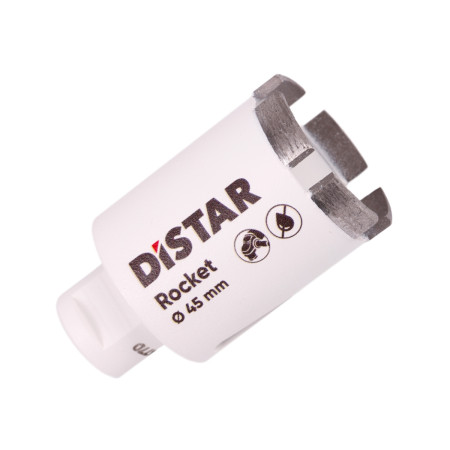 Алмазная коронка DISTAR ROCKET M14, 45X45 мм (гранит|керамогранит)  (11120049021)