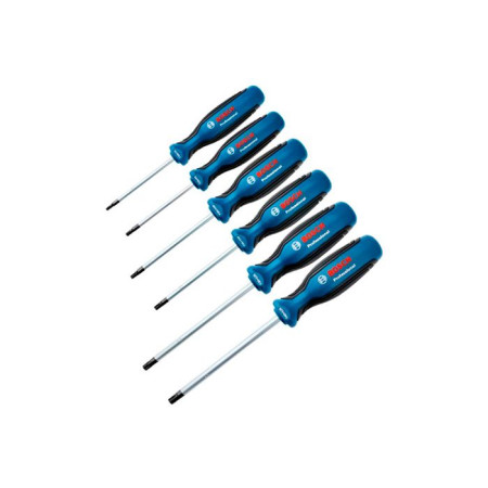 Набір викруток Torx Bosch Professional, 6 шт (1600A01V09)