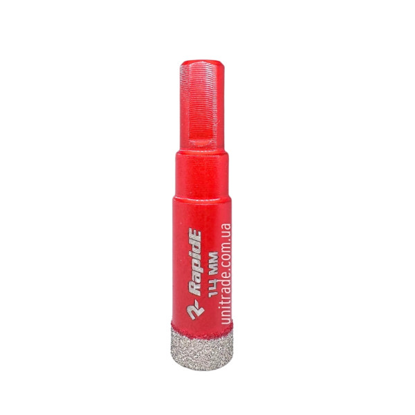 Алмазная коронка RapidE Red Point EVO 14 мм, под дрель (НФ-00001846)