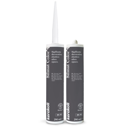 Матовый герметик (силикон) декоративный Kerakoll Silmat Color KK10, 290 мл (KKS10)