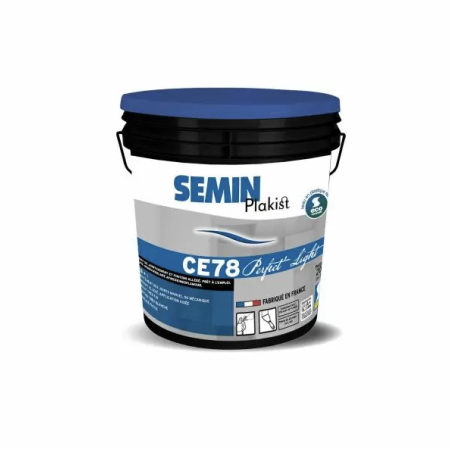 Шпаклевка легкая пастообразная SEMIN PLAKIST CE-78 PERFECT LIGHT, 20 кг (SM-PL)