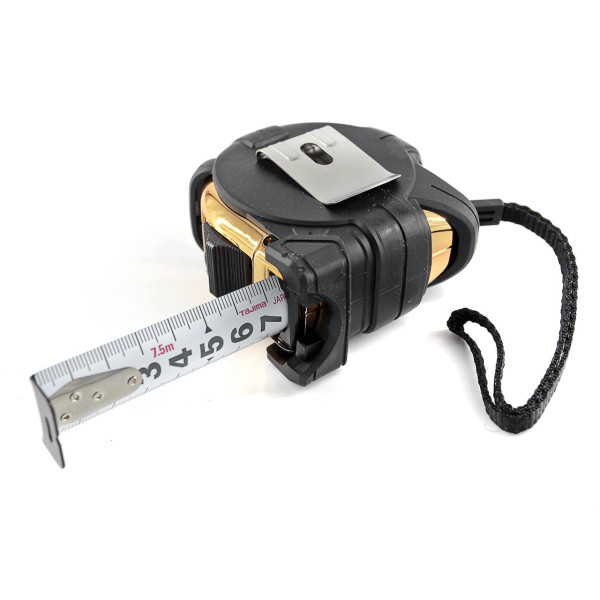 Рулетка будівельна TAJIMA G3 LOCK G3GL25-75BL ударостійка 7,5 м (1001-1879)