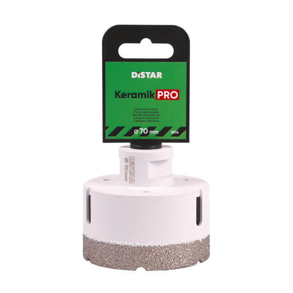 Алмазная коронка Distar DDR M14 Keramik Pro 70 мм (89568442060)