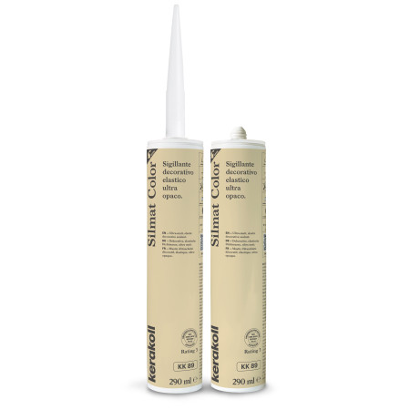 Матовий герметик (силікон) декоративний Kerakoll Silmat Color KK89, 290 мл (KKS89)