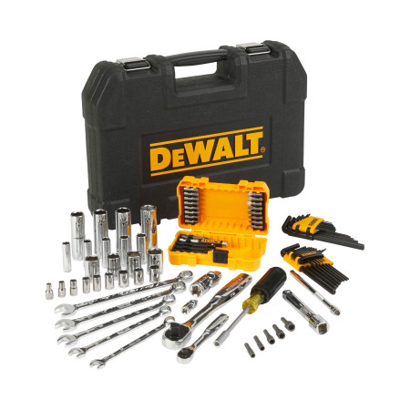 Набір торцевих головок та біт DeWALT DWMT73800-1, 1/4 та 3/8, 89 предметів (DWMT73800-10)