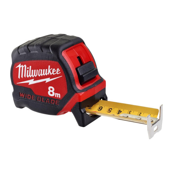 Рулетка MILWAUKEE WIDE BLADE с широким полотном 8 м (4932471816)