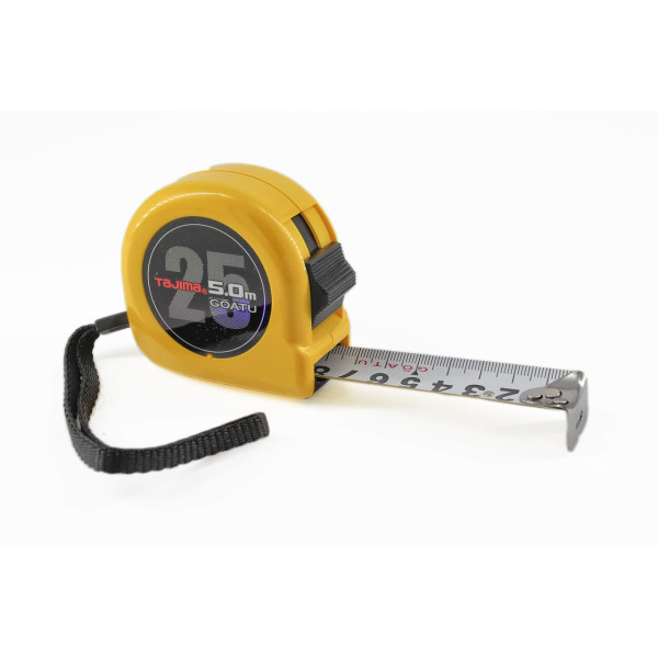 Рулетка строительная TAJIMA GOATU HI LOCK L25-50 5 м (1001-2439)