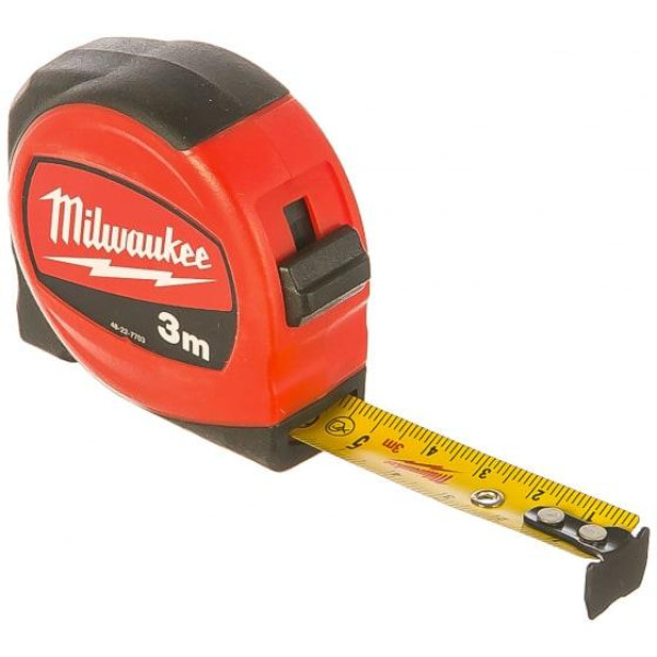 Рулетка MILWAUKEE SLIMLINE S3/16 3 м (48227703)