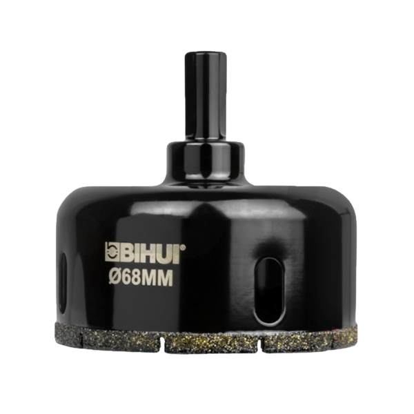 Алмазная коронка BIHUI Ceramics PRO 68 мм под дрель (DBW68)