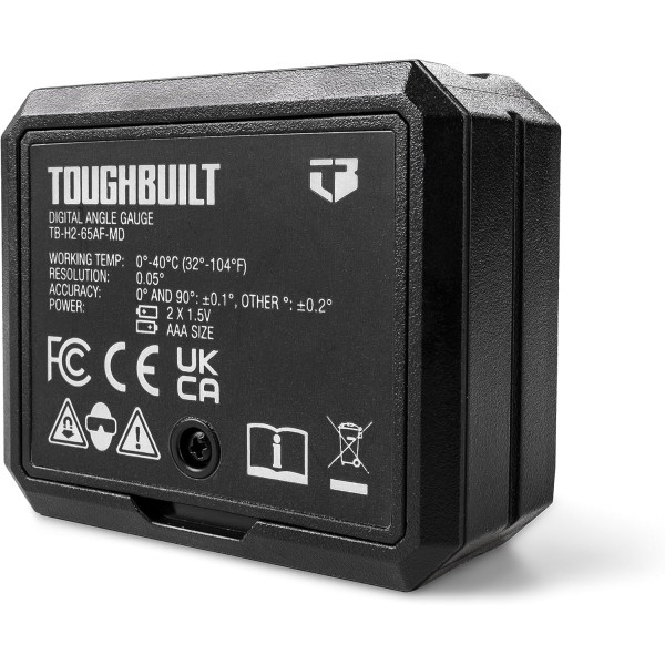 Электронный угломер-уклономер TOUGHBUILT (TB-H2-65AF-MDUT)