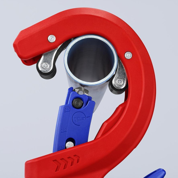 Труборез для пластиковых труб до 50мм KNIPEX DP50 (90 23 01 BK)