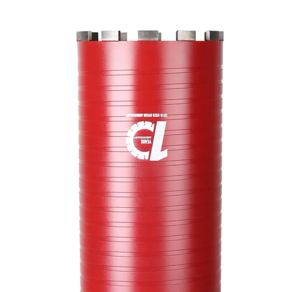 Коронка алмазного бурения BYCON DDL RCS DRY 132х450 мм 1 1/4