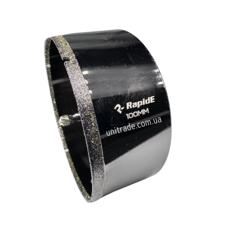 Коронка алмазна Rapide RapidE RED POINT з напрямним свердлом 100 мм (НФ-00000894)