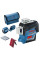 Лінійний лазерний рівень Bosch Professional GLL 3-80 C (0601063R00)