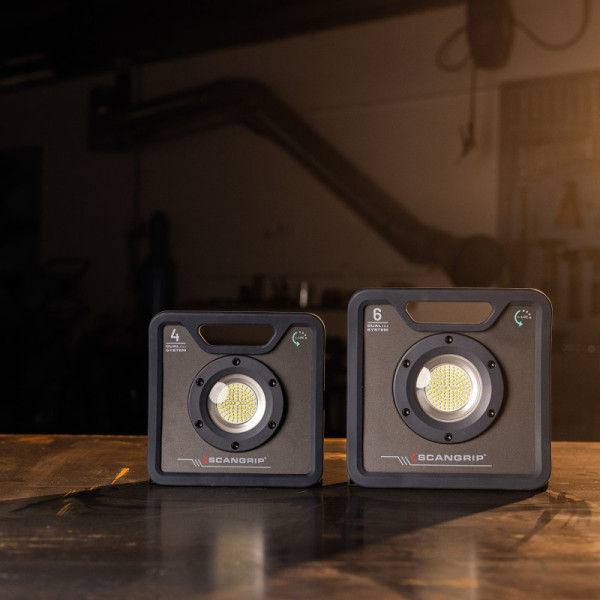Прожектор переносний 4000 lumen NOVA 4 C+R for Life SCANGRIP (з мережним кабелем та акумулятором) (03.6204)