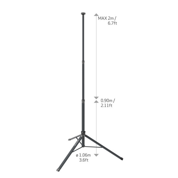 Прожектор із двома LED-головками та штативом Scangrip Tower Compact Connect (03.6110C)