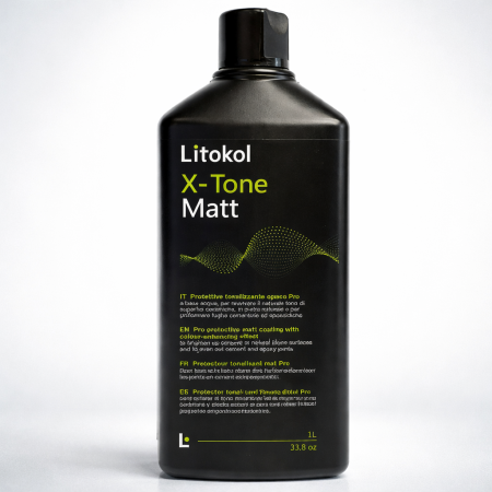 Защитная пропитка Litokol X-Tone Matt для керамики, камня и восстановления цвета межплиточных швов, 1 л (XTNMT0121)