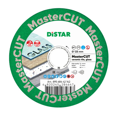 Диск алмазний Distar 125 мм 1A1R V MASTERCUT (89568442142)