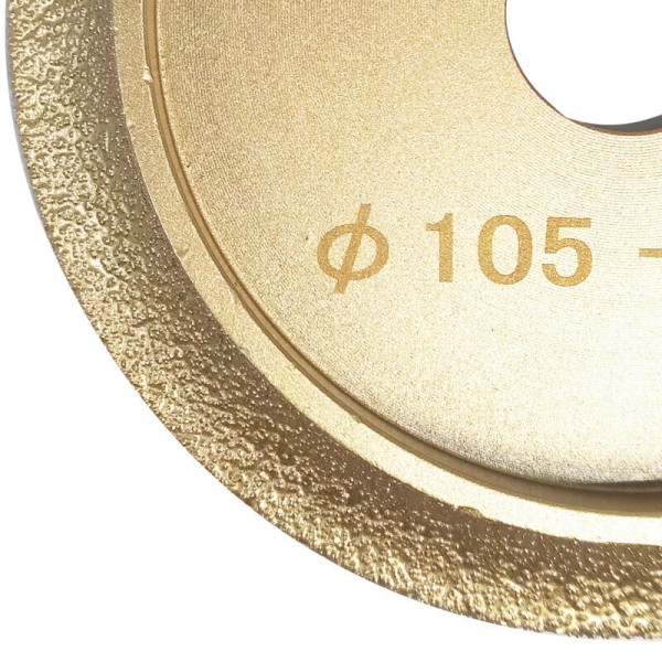 Диск алмазный SHIJING Ø105х10х20 GW-R для скругления кромки (11115528010-1)