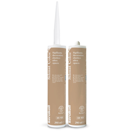 Матовый герметик (силикон) декоративный Kerakoll Silmat Color KK153, 290 мл (KKS153)